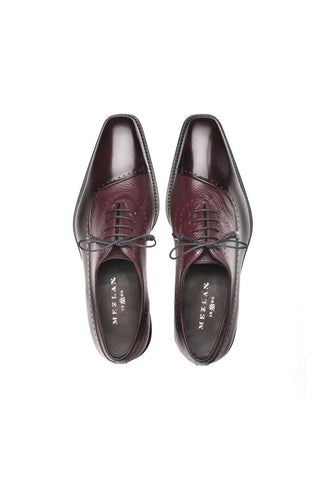 Mezlan Postdam Leather & Deer Oxford-AmbrogioShoes