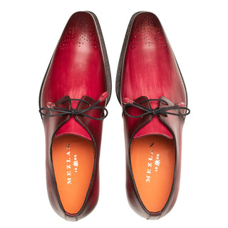 Mezlan Principe 20842 Men's Shoes Calf-Skin Patina Leather Derby (MZ3684)-AmbrogioShoes