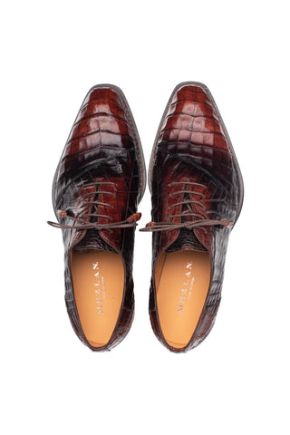 Mezlan Pueblo 50115-F Crocodile Oxford-AmbrogioShoes