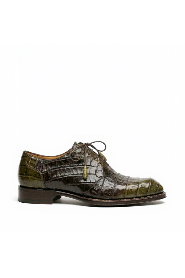Mezlan Pueblo 50115-F Crocodile Oxford-AmbrogioShoes