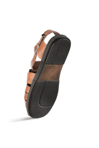 Mezlan R20257 Calf-Skin Leather Fisherman Sandals (MZ3462)-AmbrogioShoes