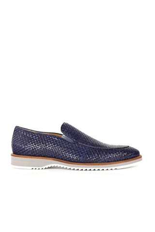 Mezlan R20658 Woven Leather Hybrid Loafers (MZ3620)-AmbrogioShoes