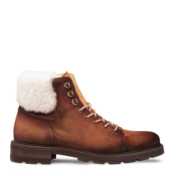 Mezlan Rayo 20944 Men's Shoes Sport Shearling / Suede Leather Boots (MZ3667)-AmbrogioShoes