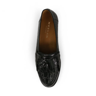 Mezlan Rodeo 1129 Exotic Crocodile Tassels Kiltie Loafer (MZ3831)-AmbrogioShoes