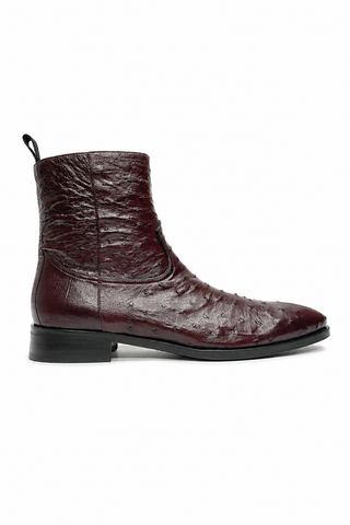 Mezlan SX4798-S Ostrich Straight-Heel Zipper Boots (MZ3436)-AmbrogioShoes