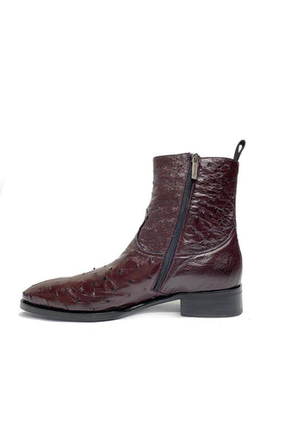 Mezlan SX4798-S Ostrich Straight-Heel Zipper Boots (MZ3436)-AmbrogioShoes