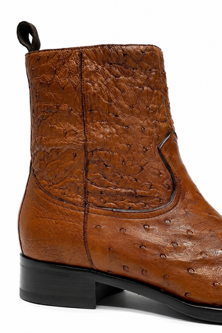 Mezlan SX4798-S Ostrich Straight-Heel Zipper Boots (MZ3436)-AmbrogioShoes