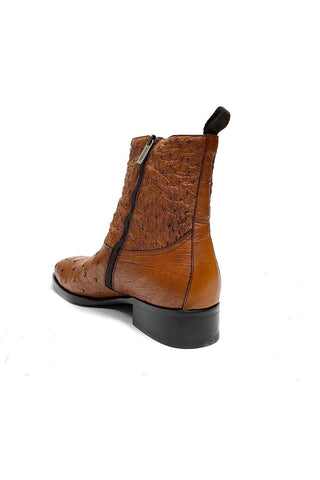Mezlan SX4798-S Ostrich Straight-Heel Zipper Boots (MZ3436)-AmbrogioShoes