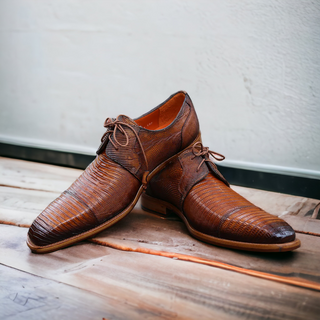 Mezlan SX4903-L Men's Shoes Exotic Lizard Dress/ Formal Derby (MZ3624)-AmbrogioShoes