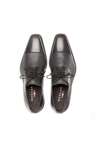 Mezlan Soka Leather & Deer Derby-AmbrogioShoes