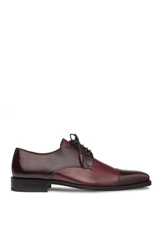 Mezlan Soka Leather & Deer Derby-AmbrogioShoes