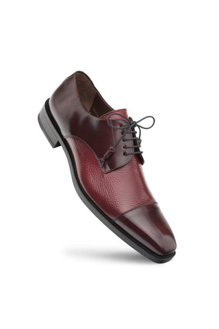 Mezlan Soka Leather & Deer Derby-AmbrogioShoes