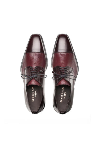 Mezlan Soka Leather & Deer Derby-AmbrogioShoes