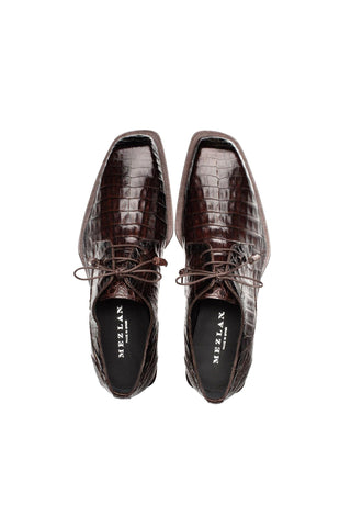 Mezlan Ugo Crocodile Derby-AmbrogioShoes