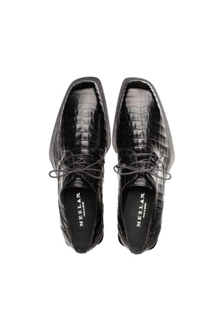 Mezlan Ugo Crocodile Derby-AmbrogioShoes
