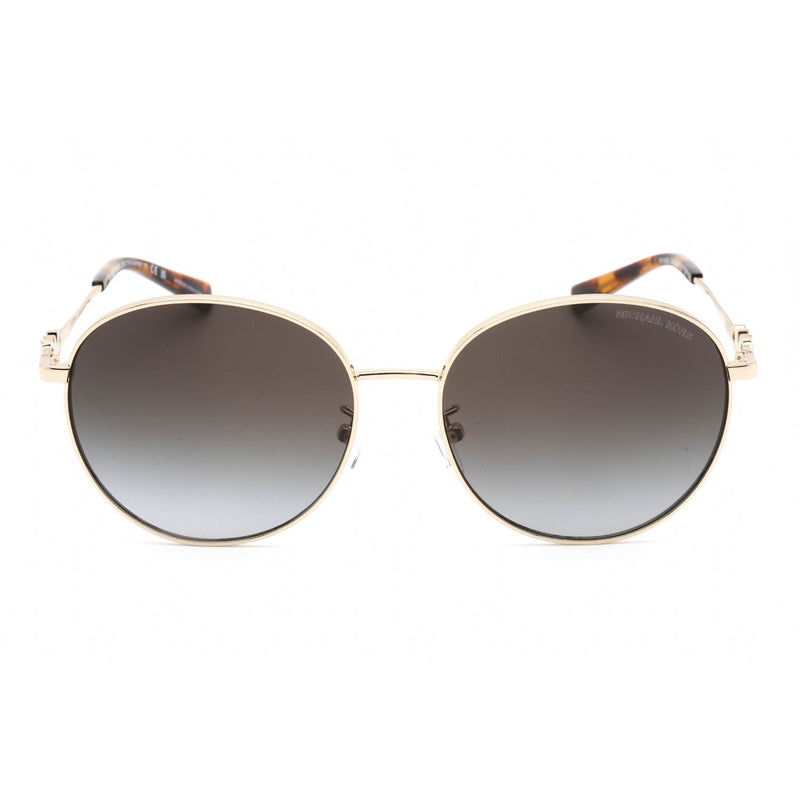 Michael Kors 0MK1119 Sunglasses Light Gold / Dark Grey Gradient Women's-AmbrogioShoes