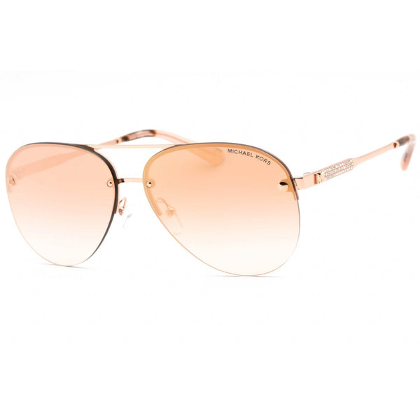 Michael Kors 0MK1135B Sunglasses Rose Gold/Pink Gradient Mirror-AmbrogioShoes