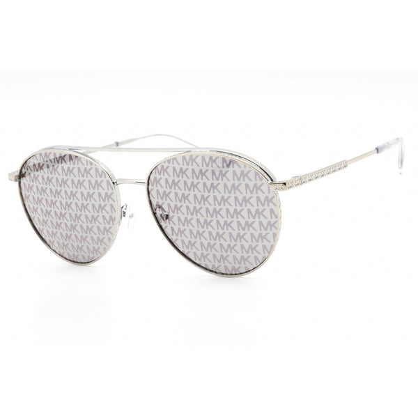 Michael Kors 0MK1138 Sunglasses Silver / MK Silver Unisex-AmbrogioShoes
