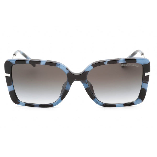 Michael Kors 0MK2174U Sunglasses Blue Tortoise / Gradient Dark Grey-AmbrogioShoes