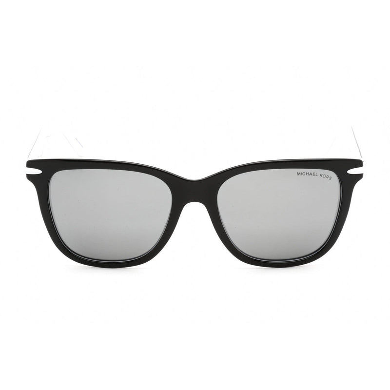 Michael Kors 0MK2178 Sunglasses Black / Gunmetal Mirrored Women's-AmbrogioShoes