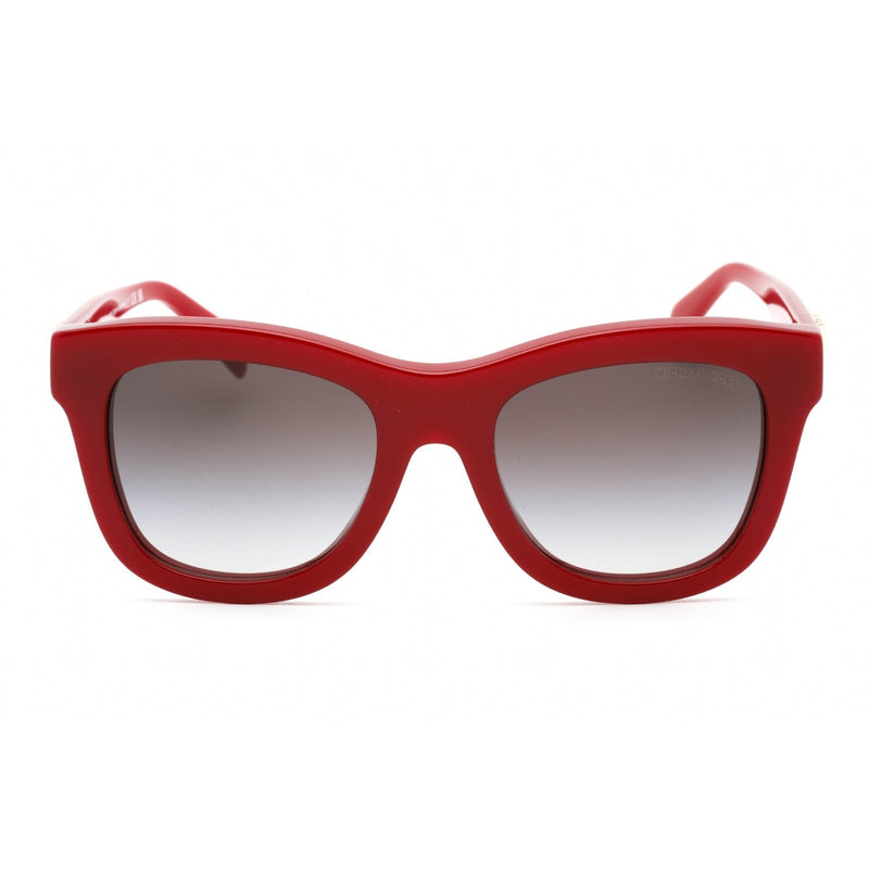 Michael Kors 0MK2193U Sunglasses Red / Brown Smoke Gradient Women's-AmbrogioShoes