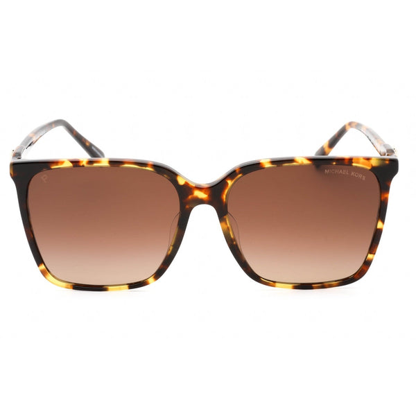 Michael Kors 0MK2197F Sunglasses Dark Tortoise / Brown Gradient Polar-AmbrogioShoes