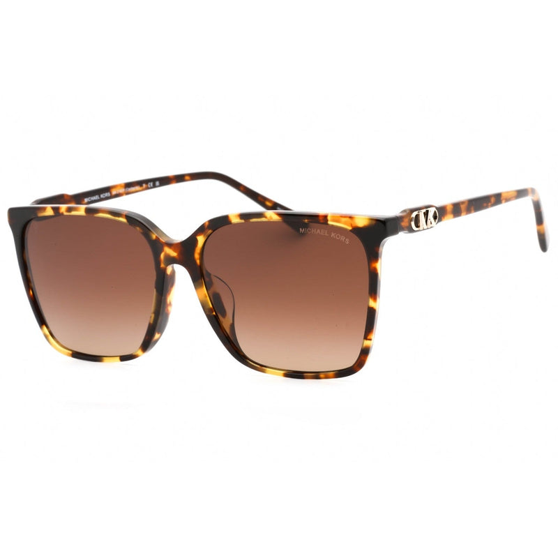 Michael Kors 0MK2197F Sunglasses Dark Tortoise / Brown Gradient Polar Women's-AmbrogioShoes