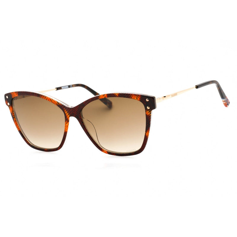 Missoni MIS 0003/S Sunglasses Havana Pattern / Brown Gradient Women's-AmbrogioShoes