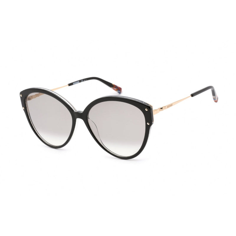 Missoni MIS 0004/S Sunglasses Black / Grey Shaded Women's-AmbrogioShoes