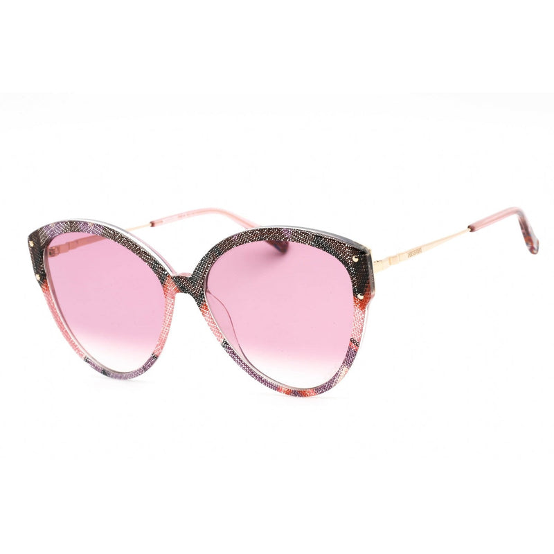 Missoni MIS 0004/S Sunglasses PATTERN PINK/BURGUNDY SHADED Women's-AmbrogioShoes