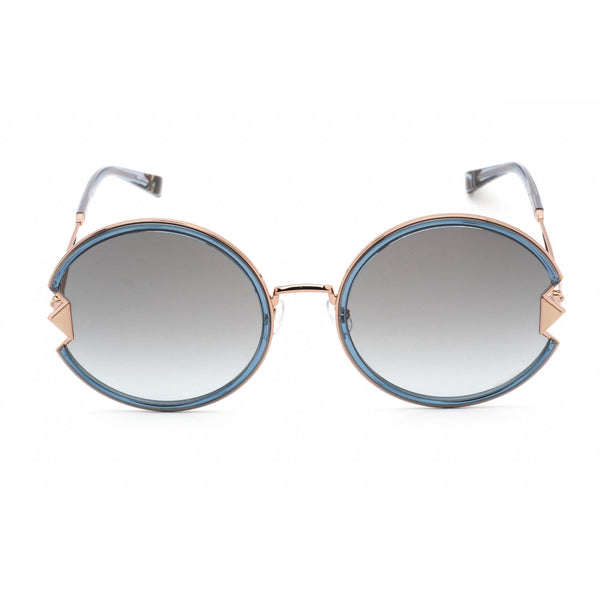 Missoni MIS 0074/S Sunglasses Gold Azure / Grey Shaded-AmbrogioShoes