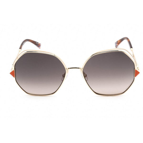 Missoni MIS 0075/S Sunglasses Gold Ivory / Brown Gradient-AmbrogioShoes