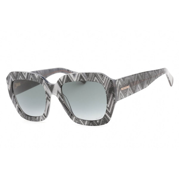 Missoni MIS 0079/S Sunglasses Black Pattern / Grey Shaded-AmbrogioShoes