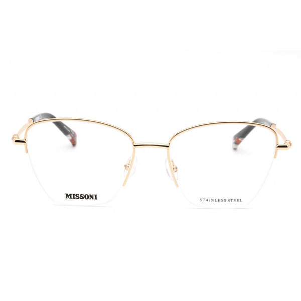 Missoni MIS 0122 Eyeglasses ROSE GOLD/Clear demo lens-AmbrogioShoes