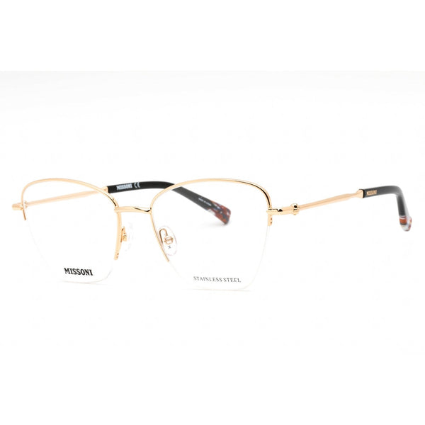 Missoni MIS 0122 Eyeglasses ROSE GOLD/Clear demo lens-AmbrogioShoes