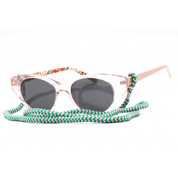 Missoni MMI 0004/S Sunglasses Transparent Pink / Grey-AmbrogioShoes