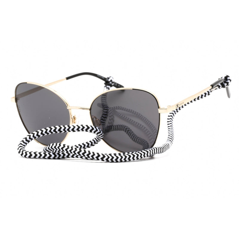 Missoni MMI 0038/S Sunglasses Black Gold / Grey Women's-AmbrogioShoes