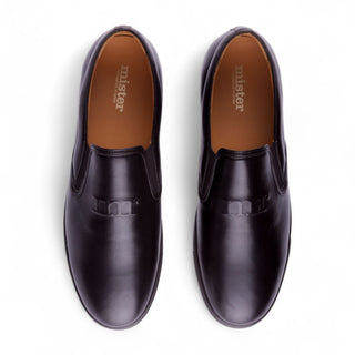 Mister Zalba Men's Shoes Nappa Leather Slip-on Sneaker (MIS1183)-AmbrogioShoes