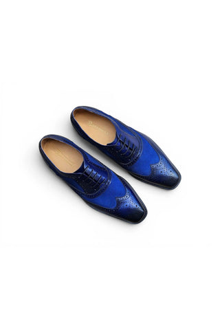Carrucci KS509-25SC Suede & Leather Oxford