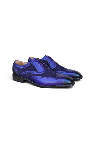 Carrucci KS509-25SC Suede & Leather Oxford