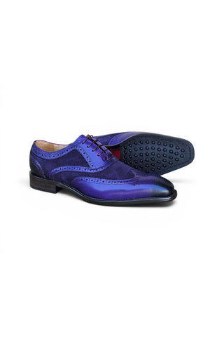 Carrucci KS509-25SC Suede & Leather Oxford
