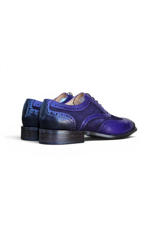 Carrucci KS509-25SC Suede & Leather Oxford