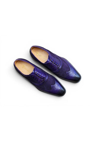 Carrucci KS509-25SC Suede & Leather Oxford