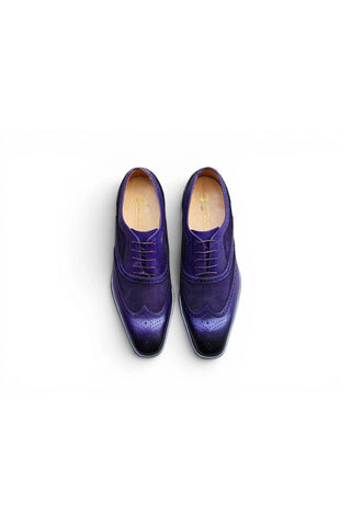 Carrucci KS509-25SC Suede & Leather Oxford