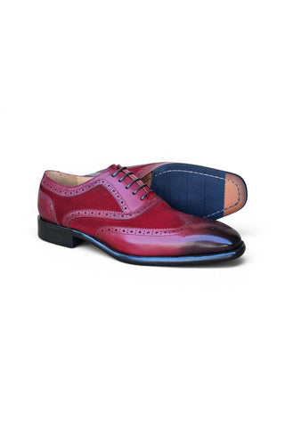 Carrucci KS509-25SC Suede & Leather Oxford