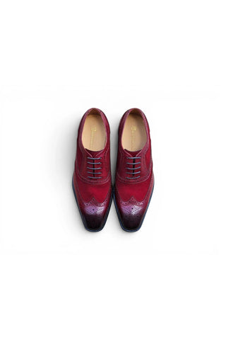 Carrucci KS509-25SC Suede & Leather Oxford