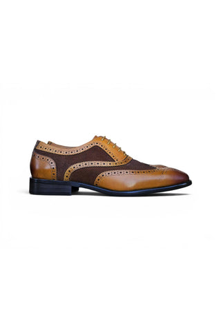 Carrucci KS509-25SC Suede & Leather Oxford