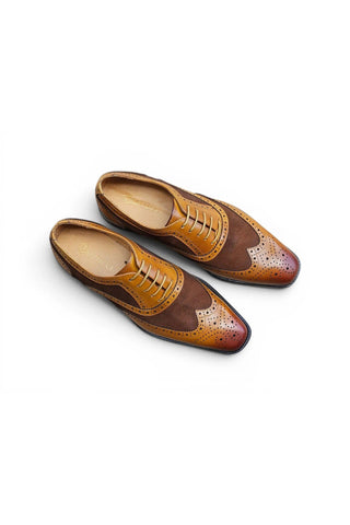 Carrucci KS509-25SC Suede & Leather Oxford