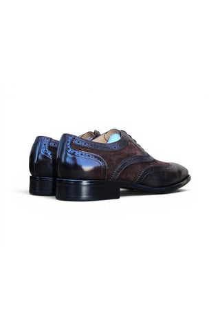 Carrucci KS509-25SC Suede & Leather Oxford