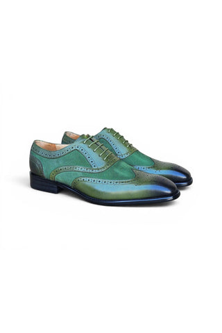 Carrucci KS509-25SC Suede & Leather Oxford